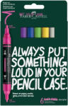 Faber-Castell Blister 6 markere acrilice multimark culori intense faber-castell (FC186009)