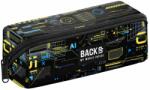 DERFORM Penar etui cu 1 fermoar Derform BackUP 7 - K50, Motiv Cyber attack (PB7K50) Penar