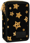 DERFORM Penar echipat cu 2 fermoare Derform BackUP 7 DW 40, Motiv Golden stars (PB7DW40) Penar