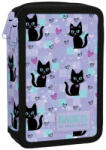 DERFORM Penar echipat cu 2 fermoare Derform BackUP 7 DW 16, Motiv Magic cats (PB7DW16) Penar