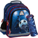 DERFORM Set scoala FOOTBALL - Ghiozdan + Penar etui, Derform (SET-2457+2693)