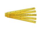 Kapriol ABS zollstock 2m sárga (24490K)