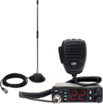 PNI CB PNI Escort HP 5500 radio station kit, 4W, 12V/24V, ASQ and PNI Extra 40 CB Antenna, SWR 1.0, fiberglass, with magnet (pni-pack130) Statii radio