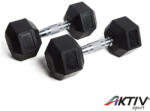Amaya Hatszögletű kézisúlyzó Amaya 2x27, 5 kg (60996400)