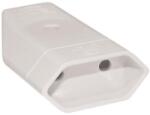 EUROLAMP Fisa EUROLAMP SA - 10393, 2.5A 240V, feminină, albă (800-10024)