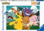 Ravensburger Puzzle Ravensburger din 500 piese - Pokemon pe stadion (12000441) Puzzle