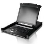 ATEN Consola KVM Aten CL5708N-ATA-AG, 19inch, 8x RJ45, Black (CL5708N-ATA-AG)