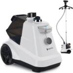Suporto függőleges gőzölős vasaló a sima, sterilizált, szagtalan és gyűrődésmentes ruhákért. Professzionális gőzölő modell R3 2200W, 45g/perc áramlási sebesség, 4 teljesítményszint, 65 perc ü Vasaló