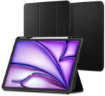 Apple iPad Air 13 (2024 / 2025), mappa tok, Smart Case, Spigen Urban Fit, fekete