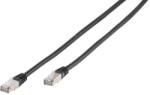 Vivanco Cablu Vivanco - 45317 CAT6, RJ45/RJ45, 5m, negru (45317)