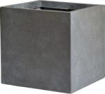 Mega Collections Cubi virágtartó 23 cm x 23 cm Szürke