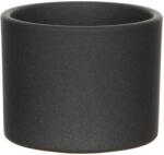 Mica Decorations Era kaspó 12 cm átmérő x 10 cm sötétszürke matt