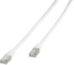 Vivanco Cablu Vivanco - 45368 CAT6, RJ45/RJ45, 1m, alb (45368)
