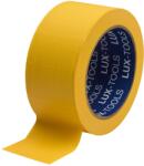 LUX-TOOLS vakolószalag bordázott sárga 33 m x 50 mm