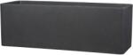 Scheurich Plaza Box kaspó 79 cm x 29 cm 27, 5 cm fekete gránit (62393)