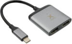 Xtorm Adaptor A-solar - Xtorm XC202, USB -C/2x HDMI, gri (XC202)
