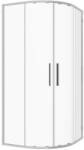 Sanotechnik SANOSLIM íves zuhanykabin 100 cm króm