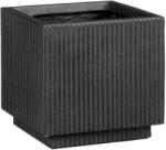 Mica Decorations Quito Outdoor virágcserép 25 cm x 25 cm x 25 cm magnéz. fekete