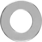 LUX-TOOLS Alátét átm. 4, 3 x 12 mm rozsdamentes acél - értékesítés súlyra