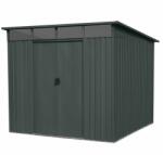 Floraworld Lightline szerszámosház 4-as méret fölülvilágító 239 x 279 x 202 cm