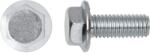  SW10 Hatlapfejű karimás csavar fehér horganyzott M6 x 60 mm 8 db