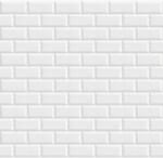  Rex Deco konyhai panel fehér tégla 60 cm x 58 cm