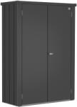 Biohort teraszszekrény Romeo 181 cm x 132 cm x 57 cm sötétszürke-metál