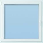 CANDO Műanyag ablak bukó-nyíló 6-kamrás 88 cm x 148 cm jobbos fehér (1101023)