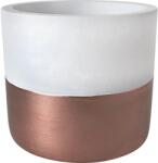  Cement virágcserép kerek 6-os dizájn