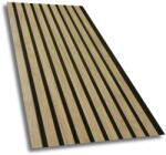 Workshop Doors Akusztikus dekorativ panel tölgy fekete újrahasznosított filc hátlapon 600 mm