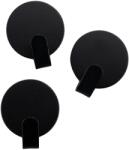 Fackelmann FM 3 Akasztó kerek 37x30mm fekete