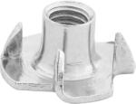 LUX-TOOLS Ütköző anya M6 x 9 mm horganyzott 8 db