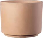 Deroma virágcserép henger alakú Modul'O 18, 9 cm átmérő x 15, 8 cm fehér