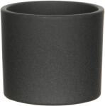 Mica Decorations Era kaspó 13, 5 cm átmérő x 12, 5 cm sötétszürke matt
