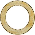LUX-TOOLS Távtartó alátétkészlet zsanérhoz sárgaréz bevonattal átmérő 9-11 mm 18