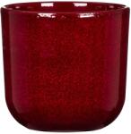 Scheurich kaspó kerámia Ø 14, 9 cm x 13, 5 cm misztikus piros 1, 332 l térfogat