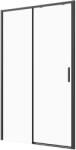Sanotechnik Sanoslim tolóajtó 120 cm matt fekete