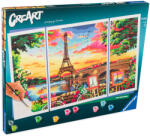 Ravensburger Set de pictură pe număr Ravensburger CreArt - Gânduri pariziene (20134)