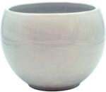  A. H. G. kaspó kerámia Luna gránit kerek 16, 8 cm x 12, 5 cm fehér