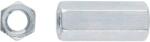 LUX-TOOLS M10 x 30 mm-es horganyzott összekötő anya - értékesítés súlyra