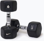 Nike Strength Gantere Nike Strength Hex Dumbbell 2 x 6 kg black/white