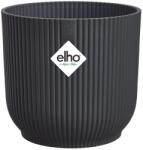 elho Vibes Fold virágcserép kerek 16 cm átmérő antracit