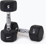 Nike Strength Gantere Nike Strength Hex Dumbbell 2 x 5 kg black/white