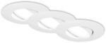 Briloner beépített fehér LED-es lámpa 4, 9W 480lm 4000K IP65 átmérő 90x45 mm 3 db