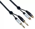 Bespeco Cablu dublu Bespeco - EAY2JR300, 3m, negru (EAY2JR300)