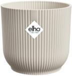 elho Vibes Fold virágcserép kerek 14 cm átmérő elefántcsont színű