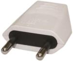 EUROLAMP Ștecher EUROLAMP SA - 10392, 2.5A 240V, tata, alb (800-10023)