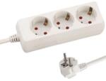 EUROLAMP Prelungitor EUROLAMP SA - 10326, 3 prize, 1.5m, alb (147-62201)
