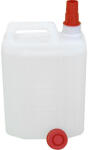 Ics Üzemanyagkanna, ICS M82225, 25 l, fehér, műanyag, csavaros kupakkal, kiöntőcsővel, folyadékhoz, vegyszerhez és üzemanyaghoz (TC254186)