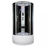  Silverprime 90x90 cm íves hidromasszázs zuhanykabin (SILVERPRIME90)